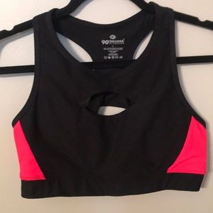 90 Degree By Reflex Intimates & Sleepwear - Sports Bra with Cutouts 90 Degree By Reflex Intimates & Sleepwear - Sports Bra with Cutouts